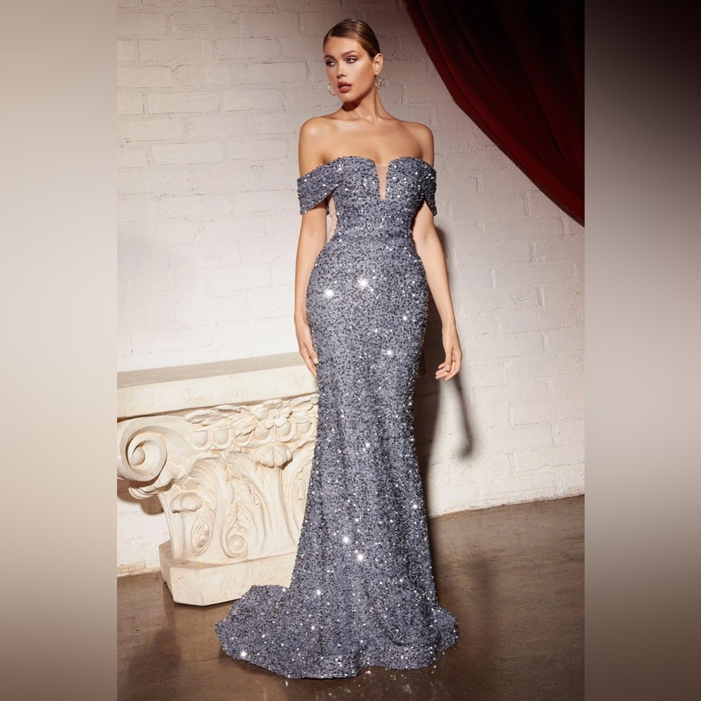 Grey Cinderella Divine gown size 14